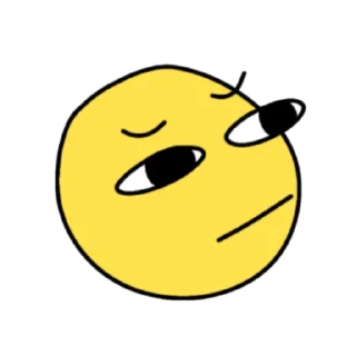 😑 emoji смайлики <3 Telegram sticker 13 of 42
