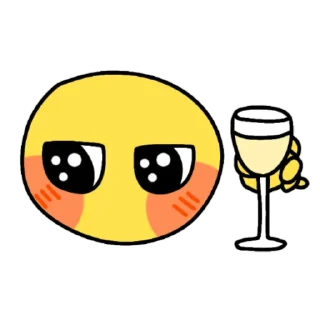 🥂 emoji смайлики <3 Telegram sticker 9 of 42