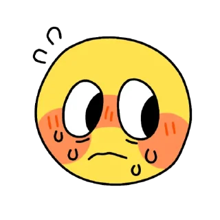 😥 emoji смайлики <3 Telegram sticker 24 of 42