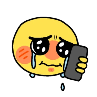 😢 emoji смайлики <3 Telegram sticker 6 of 42