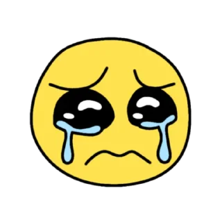 😭 emoji смайлики <3 Telegram sticker 17 of 42
