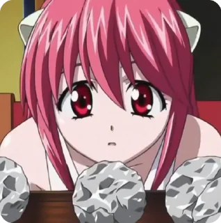 Sticker from Lucy || Elfen Lied @ffyuhci