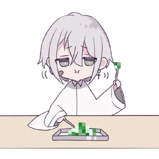 🥣 emoji Тестовый Объект Telegram sticker 15 of 120