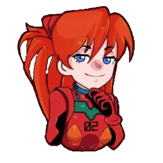 Sticker from Аска Лэнгли Сорью