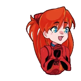 Sticker from Аска Лэнгли Сорью