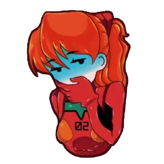Sticker from Аска Лэнгли Сорью
