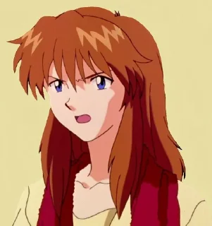 🌟 emoji Аска Сорью Ленглишь Telegram sticker 18 of 84