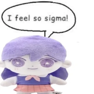Sticker from I feel so sigma!