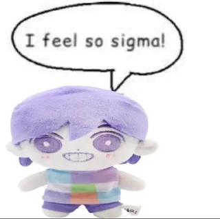 Sticker from I feel so sigma!
