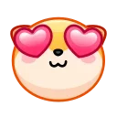 Sticker from Shiba inu (Donut) Emoji сыавыс Fys3030