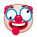 🤪 emoji Clown Emoji Free сыавыс-@Fys3030 Telegram sticker 8 of 39