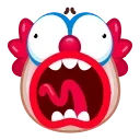 😨 emoji Clown Emoji Free сыавыс-@Fys3030 Telegram sticker 15 of 39