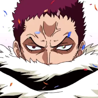 🍩 emoji Charlotte Katakuri ( Gif ) | via @StickedApp_bot Telegram sticker 6 of 18