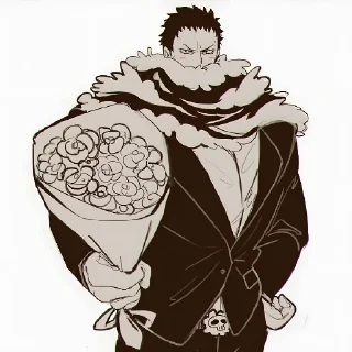 ❤️ emoji Charlotte Katakuri ( Gif ) | via @StickedApp_bot Telegram sticker 18 of 18