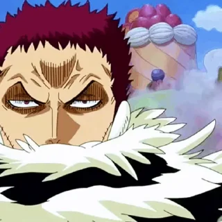 🍩 emoji Charlotte Katakuri ( Gif ) | via @StickedApp_bot Telegram sticker 7 of 18
