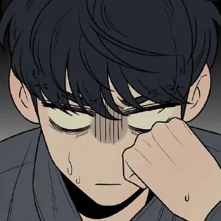 😰 emoji Ын Хёк - @King_BtS Telegram sticker 7 of 60