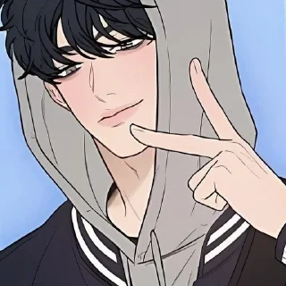 😏 emoji Ын Хёк - @King_BtS Telegram sticker 8 of 60