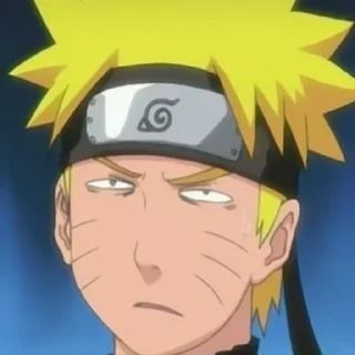 Sticker from naruto mood faces