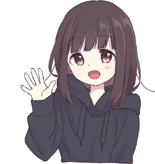 👋 emoji Menhera Chan @duishenov_talgat Telegram sticker 14 of 120