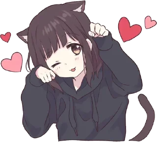 😼 emoji Menhera Chan @duishenov_talgat Telegram sticker 24 of 120
