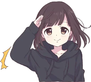 👍 emoji Menhera Chan @duishenov_talgat Telegram sticker 23 of 120