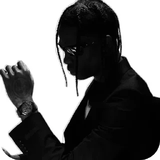 Sticker from Travis Scott ➩ @Earth928B