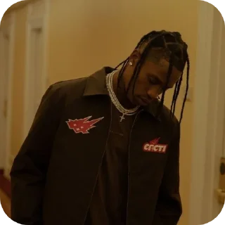 Sticker from Travis Scott ➩ @Earth928B
