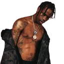 Sticker from Travis Scott - @knowmehomie