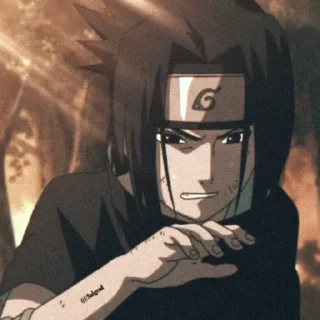 Sticker from Sasuke Uchiha