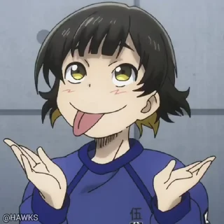 🤪 emoji Стикеры @anime_sticks Telegram sticker 1 of 50