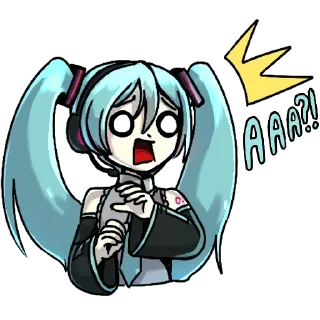 Sticker from miku stickers!