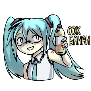 Sticker from miku stickers!