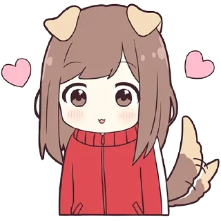 😍 emoji Широ-тян ч.1 @tg_sticks Telegram sticker 3 of 41