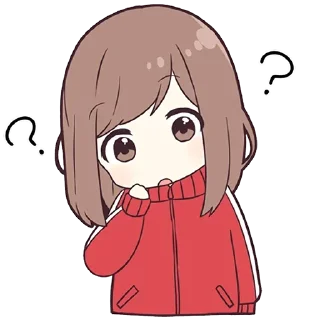 🤔 emoji Широ-тян ч.1 @tg_sticks Telegram sticker 15 of 41