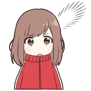 🤨 emoji Широ-тян ч.1 @tg_sticks Telegram sticker 16 of 41