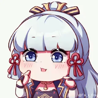Sticker from Больше стикеров 👉🏻 @genshinstickers1