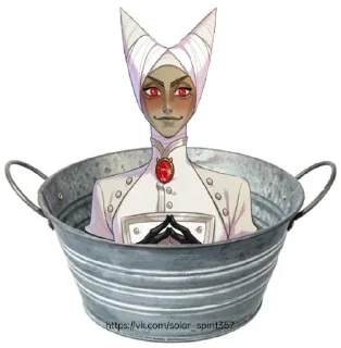 ⭐️ emoji Вальдемар в тазике @GirlFromCybertron357 Telegram sticker 5 of 28