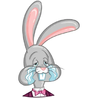 😭 emoji Банни @bunny_casino_bot Telegram sticker 7 of 10
