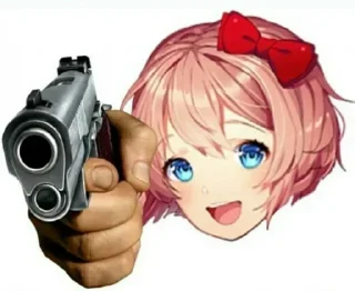 🔫 emoji Пук среньк Telegram sticker 12 of 94