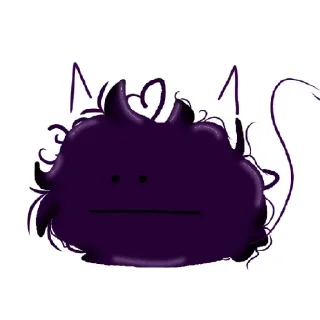 😐 emoji 🖤Посипака💜 (_love_13kart_pikovary_) Telegram sticker 1 of 16