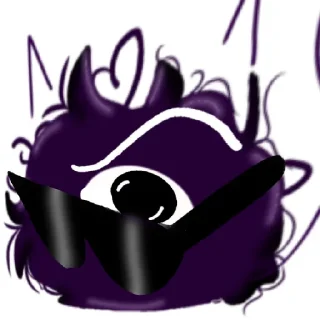 🤨 emoji 🖤Посипака💜 (_love_13kart_pikovary_) Telegram sticker 7 of 16