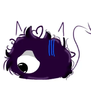 😓 emoji 🖤Посипака💜 (_love_13kart_pikovary_) Telegram sticker 12 of 16