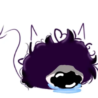 😭 emoji 🖤Посипака💜 (_love_13kart_pikovary_) Telegram sticker 14 of 16