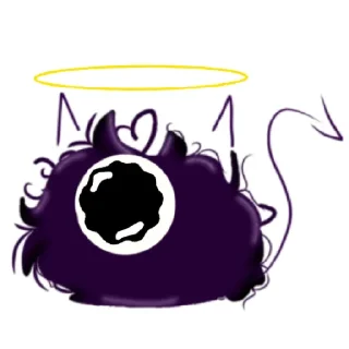😇 emoji 🖤Посипака💜 (_love_13kart_pikovary_) Telegram sticker 9 of 16