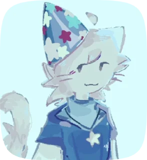🌟 emoji ✮party noob ✮ -♡ Telegram sticker 1 of 34