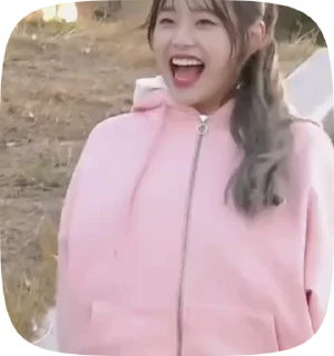 Sticker from ( 🤍 )) cute chuu by @helpfromamie