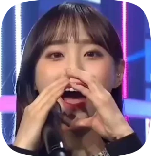 Sticker from ( 🤍 )) cute chuu by @helpfromamie