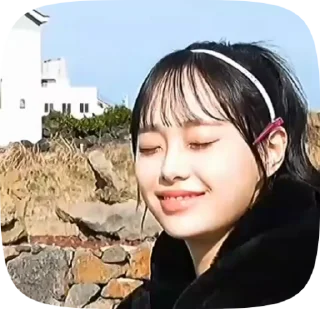 Sticker from ( 🤍 )) cute chuu by @helpfromamie