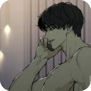 Слезы на увядших цветках @fluxstickers sticker 3