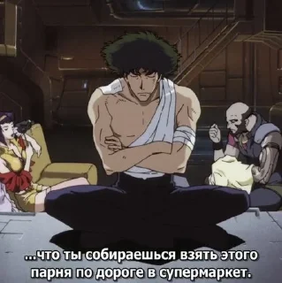 Sticker from COWBOY BEBOP